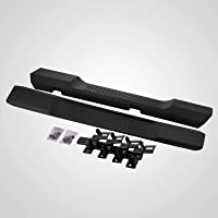 Mophorn Estribos Pasos Laterales 2 Puertas Paso Lateral Negro Ner-f Bar Estribo Apto para Je-ep Wran-gler JK 2006-2017